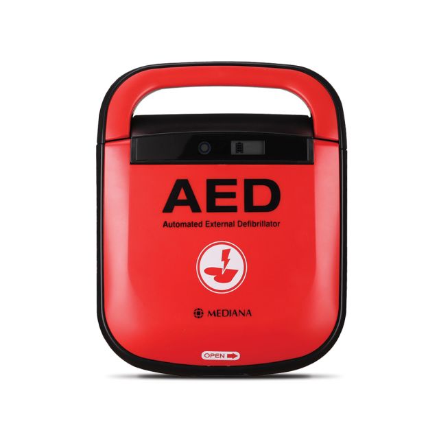 Intelligent and Easy-to-Use AED: The Mediana HeartOn A15 provides clear voice and visual prompts, ensuring even untrained users can confidently perform life-saving defibrillation.

